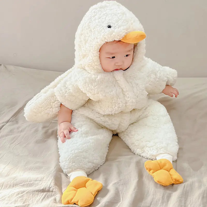 Baby's Plush Duvet and Outdoor Carrying Quilt